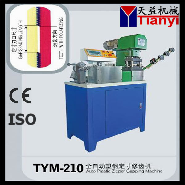 Auto Plastic Zipper Gapping Machine (TYM-210D)