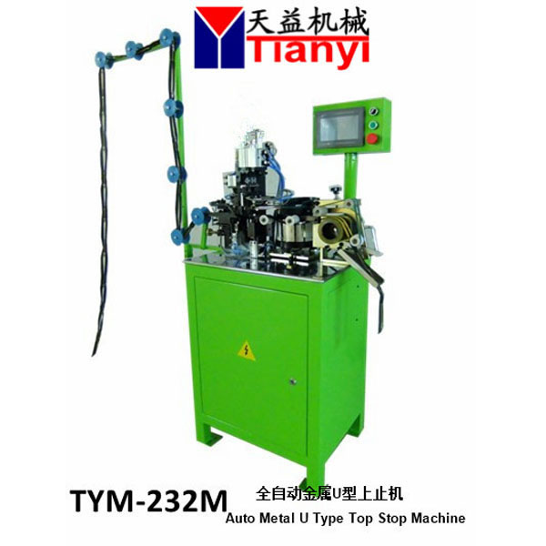 Auto Metal Zipper U Top Stop Machine (TYM-232)