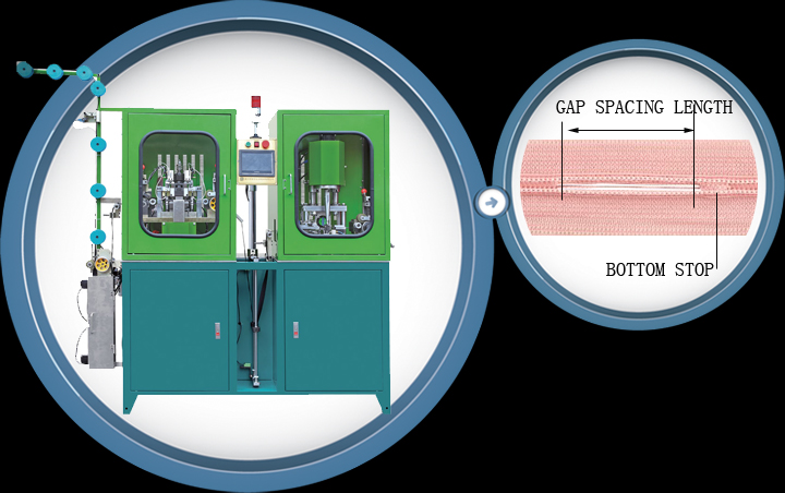 Auto Plastic Zipper Gapping Machine (TYM-210D)