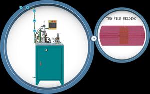 Fuldt Auto Open End produktionsproces for Nylon Zipper post Pro