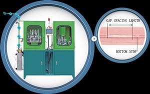 Auto Plastic Zipper Gapping Machine (TYM-210D)